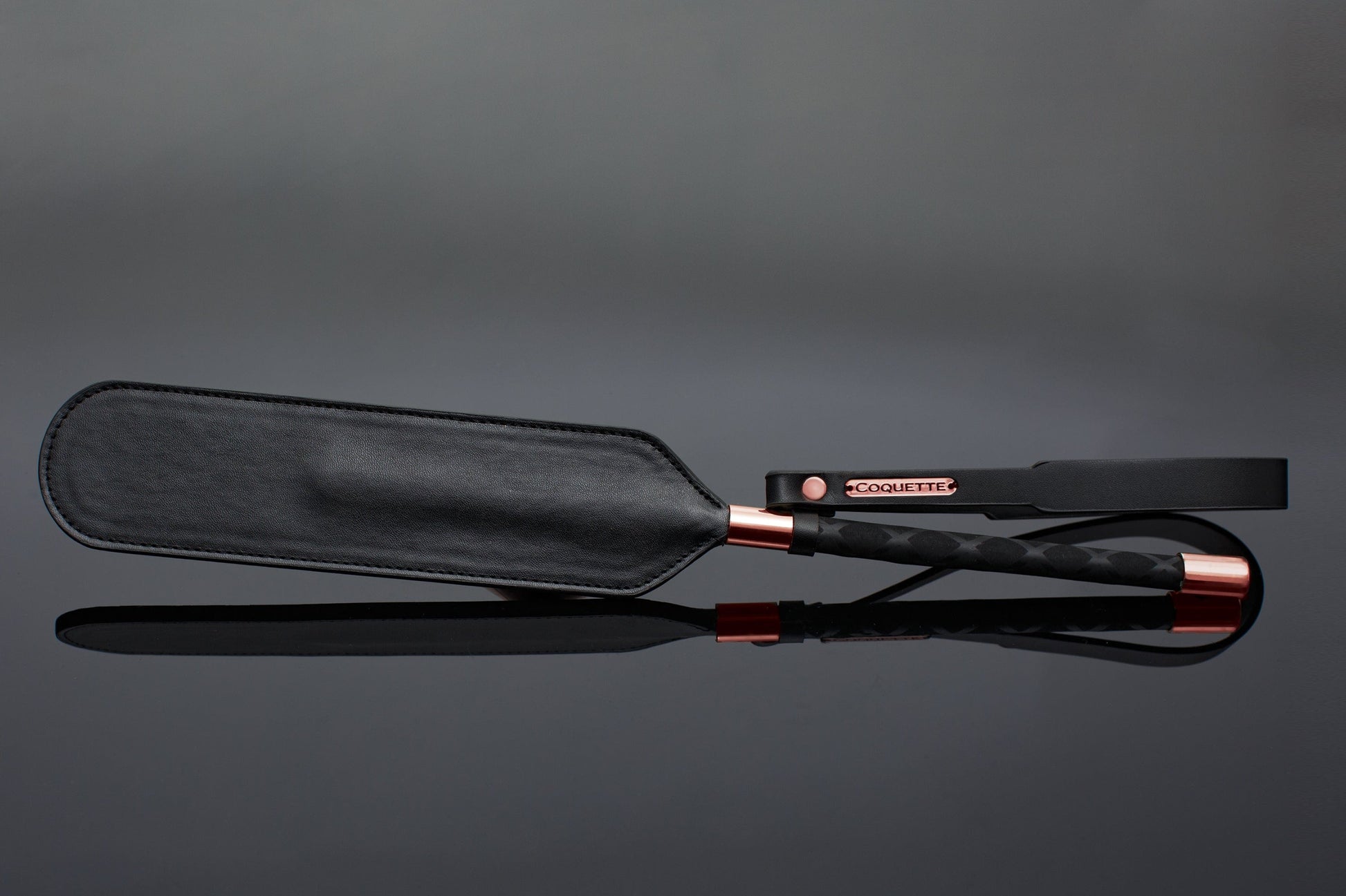 Coquette MISC ACCS Coquette Vegan Leather Black Paddle