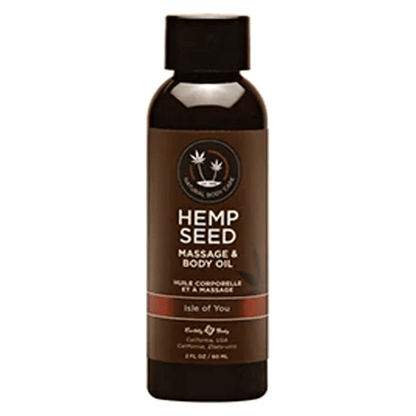 Earthly Body Massage Oil 2oz Earthly Body Hemp Seed Massage Oil Isle Of You