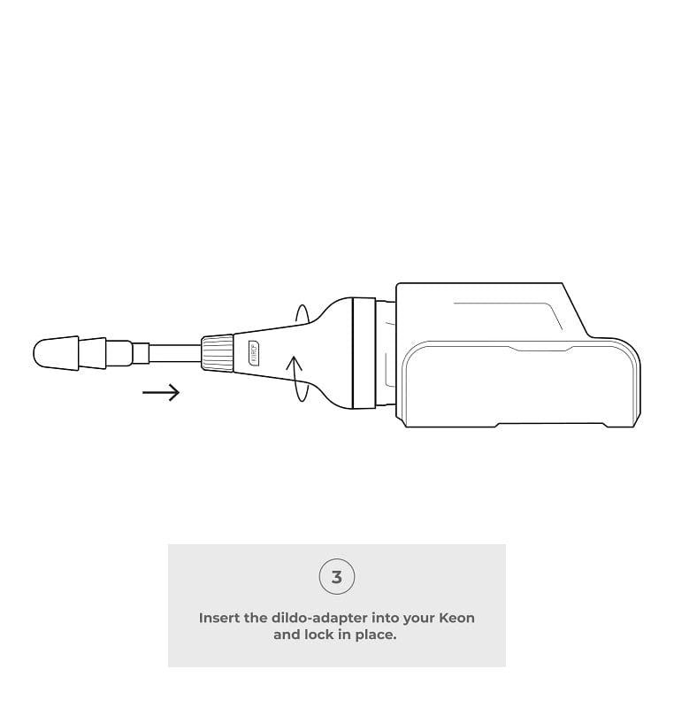 Kiiroo Accessories Kiiroo Keon Dildo Adapter