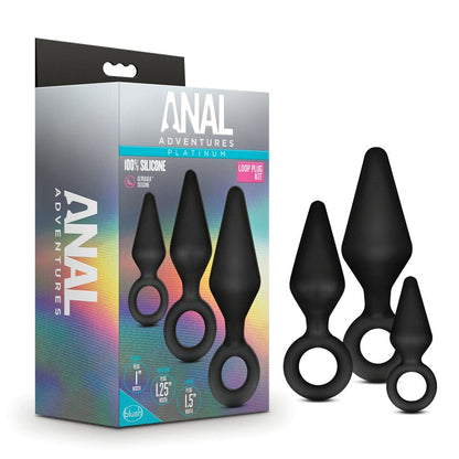 Blush Anal Adventure - Silicone Loop Plug Kit