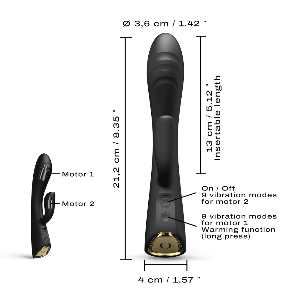 Dorcel Rabbit Vibrators Dorcel Flexi Rabbit Warming Vibrator