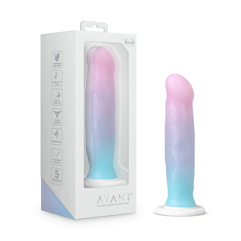 Blush Dongs & Dildos Blush Avant D17 Lucky Sparkly Ombre Dildo