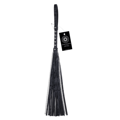 Sportsheets BDSM Velvet Noir Chain Flogger