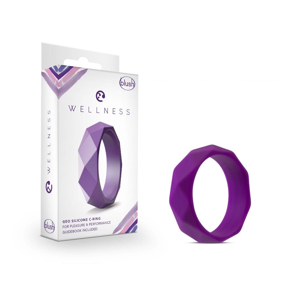 Blush Wellness - Geo C Ring - Purple