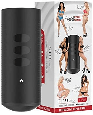 Kiiroo Male Masturbators Kiiroo Titan Feel Pornstars Experience Vibrating Stroker