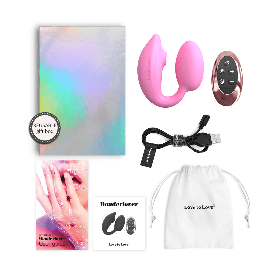 Love To Love Vibrators Love To Love WonderLover Clitoral and G-Spot Vibrator