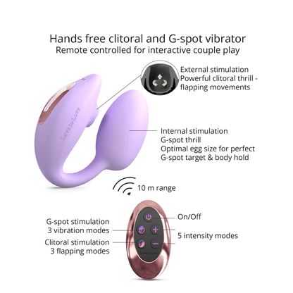 Love To Love Vibrators Love To Love WonderLover Clitoral and G-Spot Vibrator