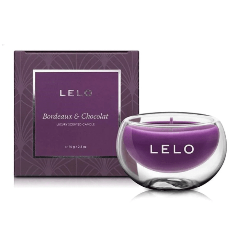 LELO Massage Candles Lelo Bordeaux & Chocolat Luxury Scented Candle 70g