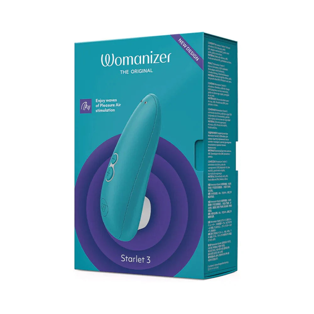 Womanizer Clitoral Stimulators Turquoise Womanizer Starlet 3 Clitoral Stimulator