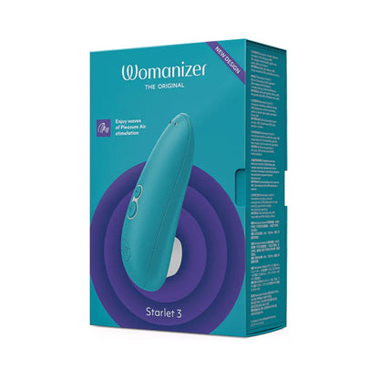 Womanizer Clitoral Stimulators Turquoise Womanizer Starlet 3 Clitoral Stimulator