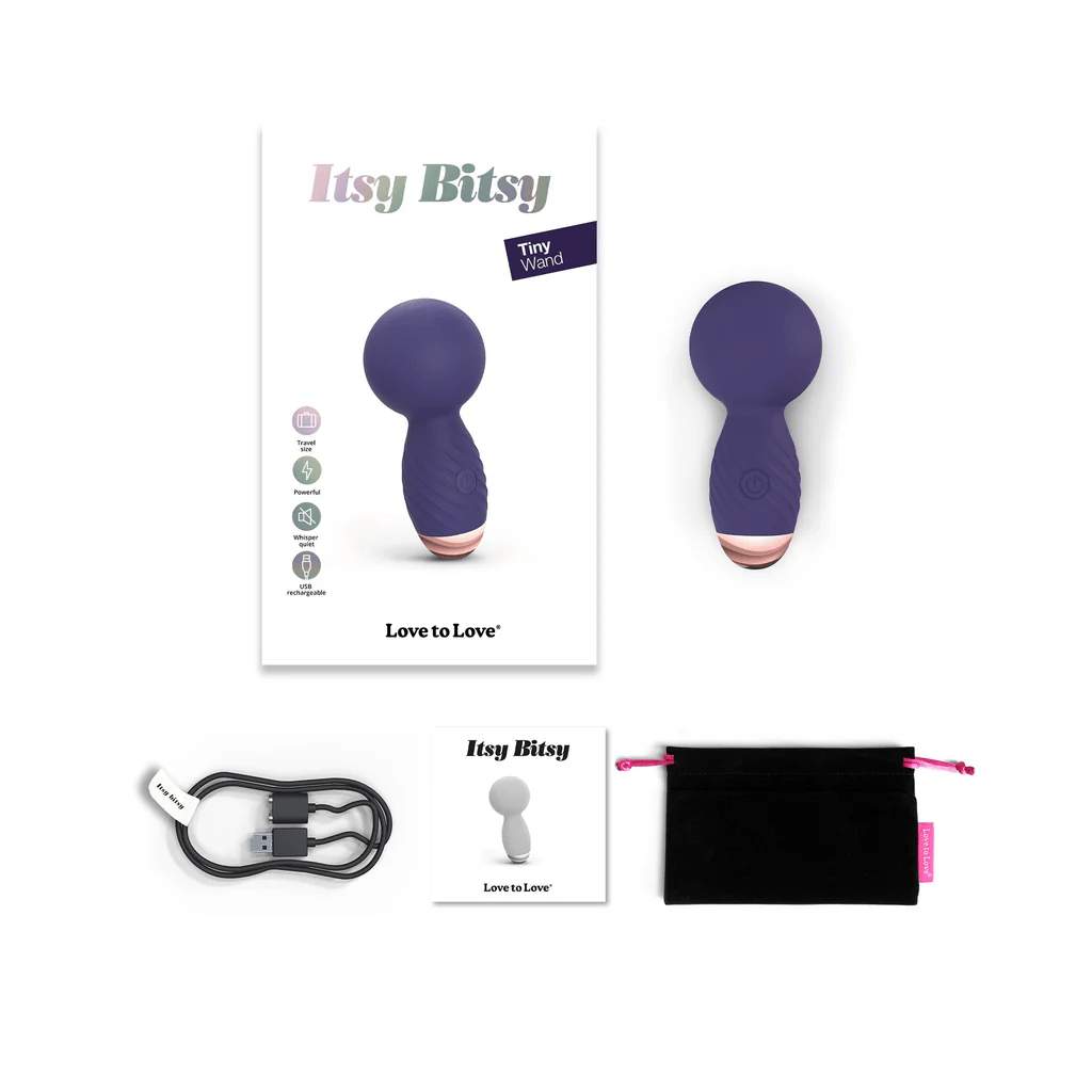 Love To Love Bullets & Mini Vibes Love to Love Itsy Bitsy Mini Wand Vibrator