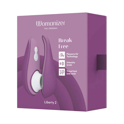 Womanizer Clitoral Stimulators Purple Womanizer Liberty 2 Clitoral Stimulator