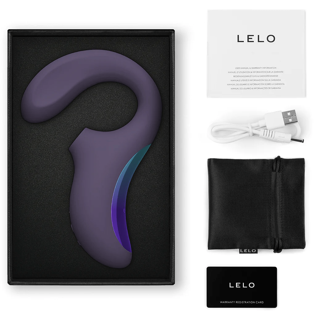 Lelo Vibrators Lelo Enigma Wave Dual Stimulation Sonic Massager
