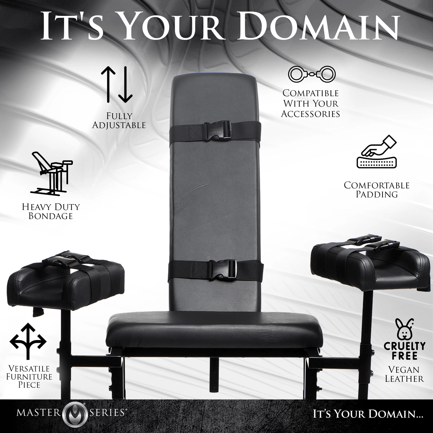 Master Series Sex Furniture Master Series Extreme Obedience Chair