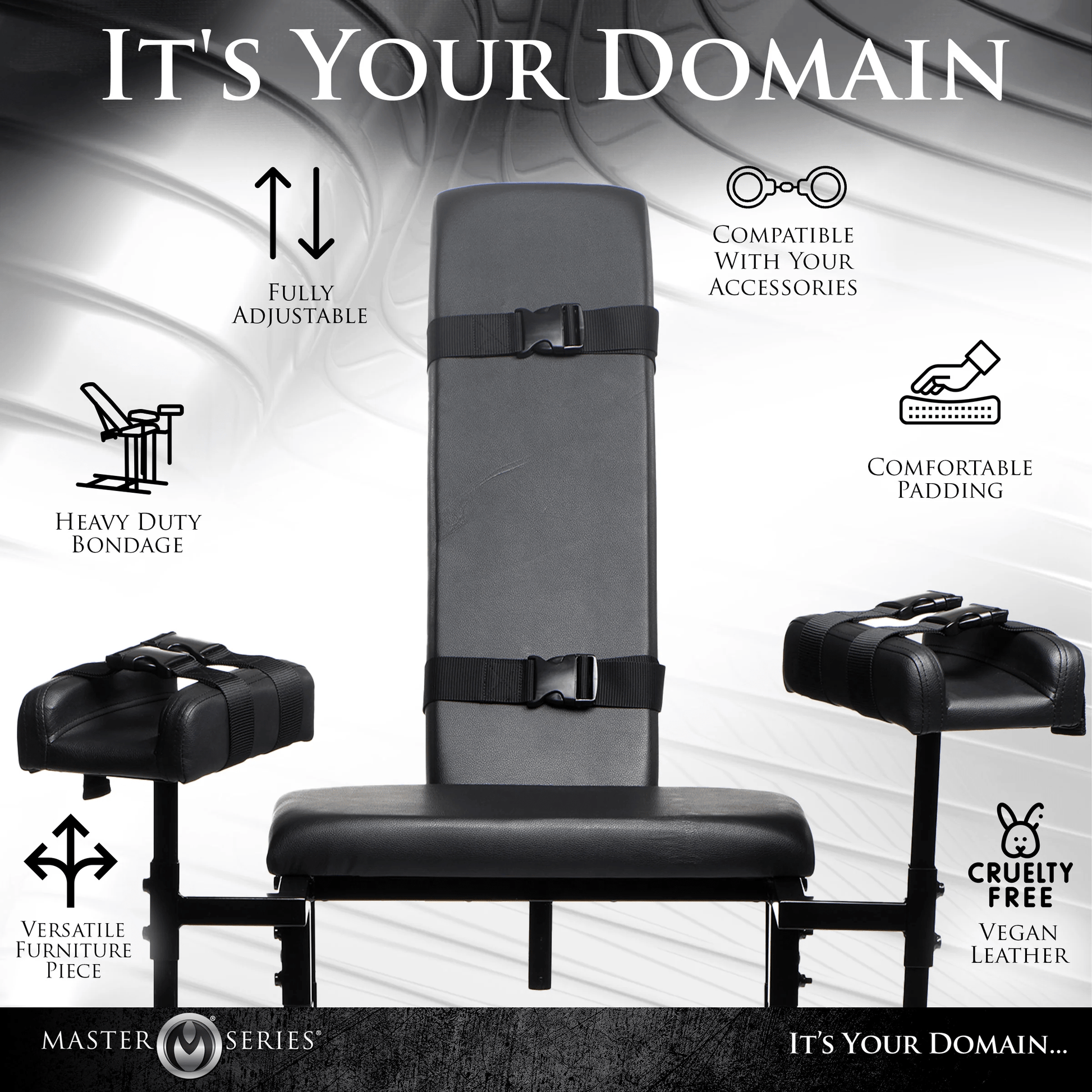 Master Series Sex Furniture Master Series Extreme Obedience Chair