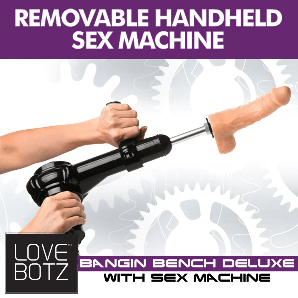Lovebotz Sex Furniture LoveBotz Deluxe Bangin' Bench With Sex Machine