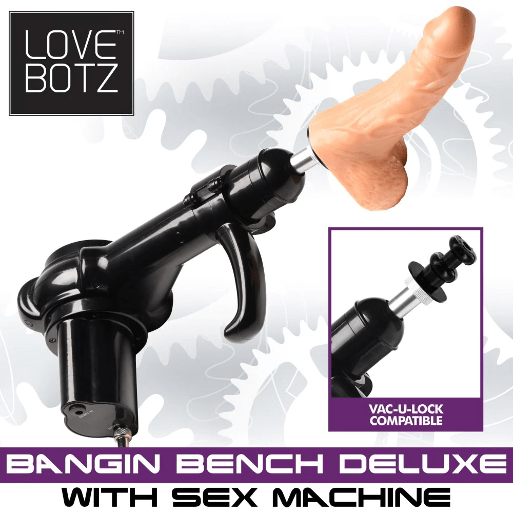 Lovebotz Sex Furniture LoveBotz Deluxe Bangin' Bench With Sex Machine