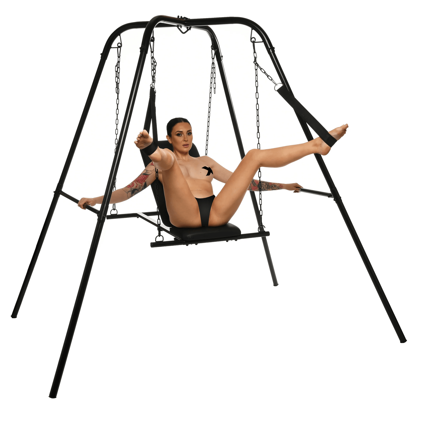 Master Series Sex Furniture Master Series Throne Adjustable Sex Sling With Stand