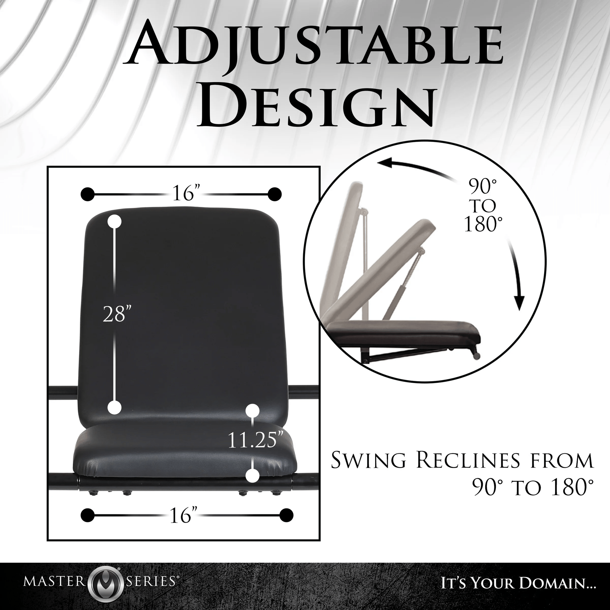 Master Series Sex Furniture Master Series Throne Adjustable Sex Sling With Stand