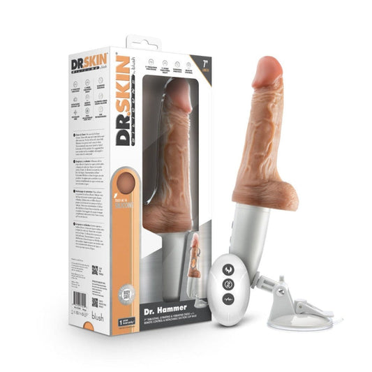 Blush Dr. Hammer 7" Thrusting w Handle/Warming