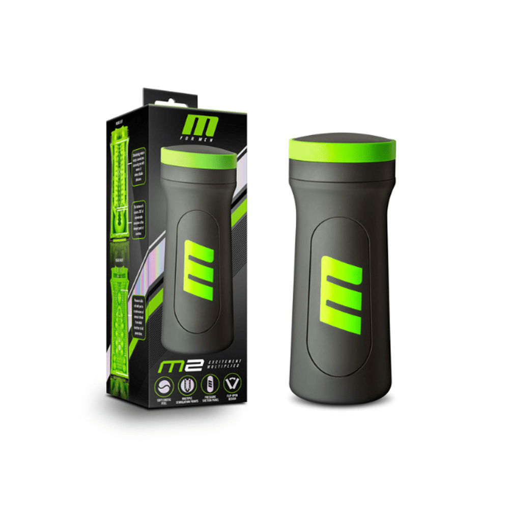 Blush M for Men M2 Superior Stroker - Black