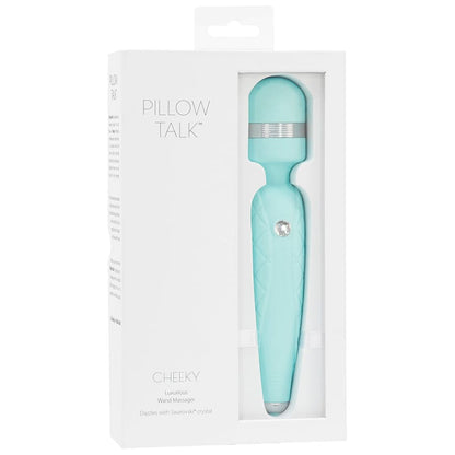 BMS Factory Vibrators Teal BMS Factory Pillow Talk Cheeky Wand