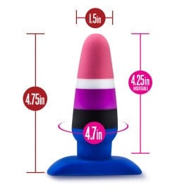 Blush Anal Toys Blush Avant Pride P5 Fluid Plug