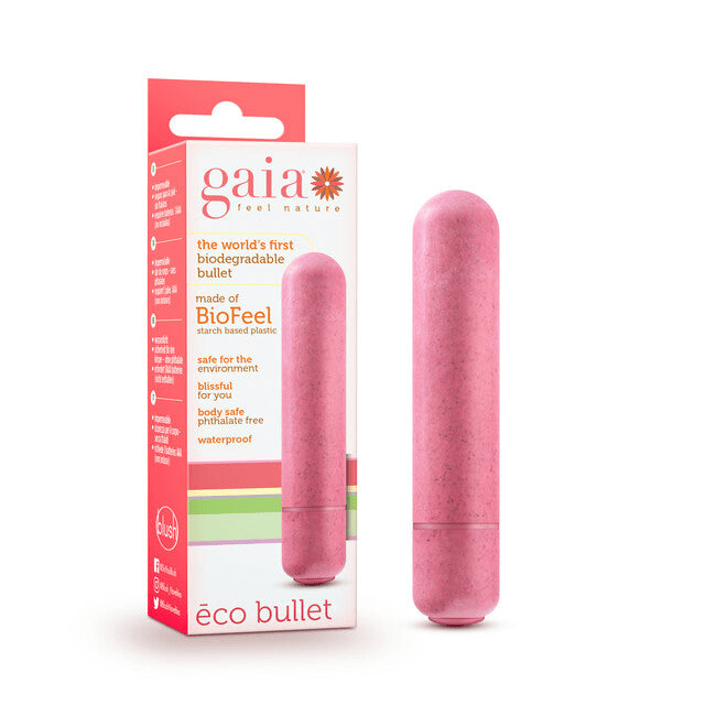 Blush Vibrators Coral Blush Gaia Eco Bullet
