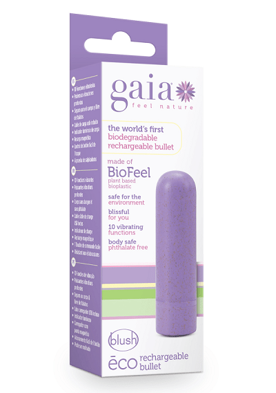 Blush Vibrators Blush Gaia Eco Rechargeable Bullet Lilac
