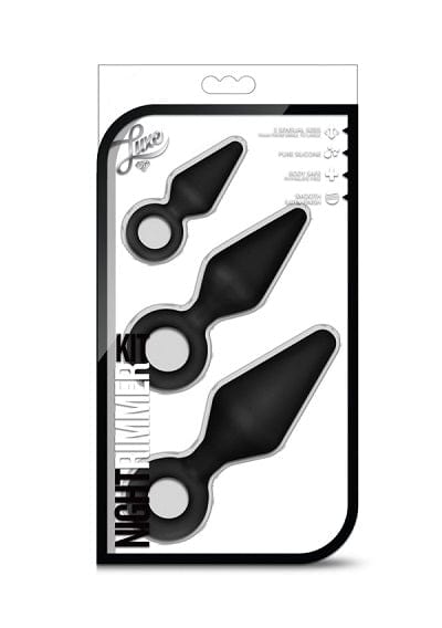 Blush Anal Toys Blush Luxe Black Night Rimmer Kit