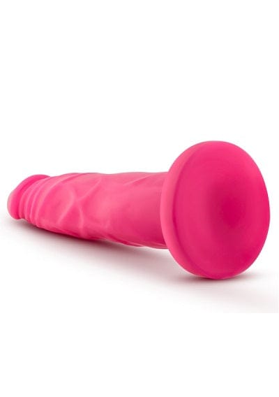 Blush Sex Toys Blush Neo Neon Pink 7.5 Inch Dual Density Cock