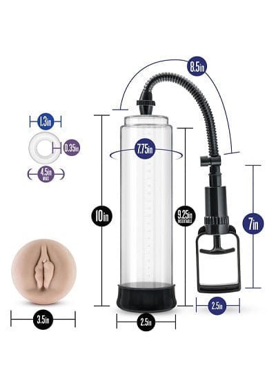Blush Sex Toys Blush Performance Clear VX5 Male Enhancement Pump System