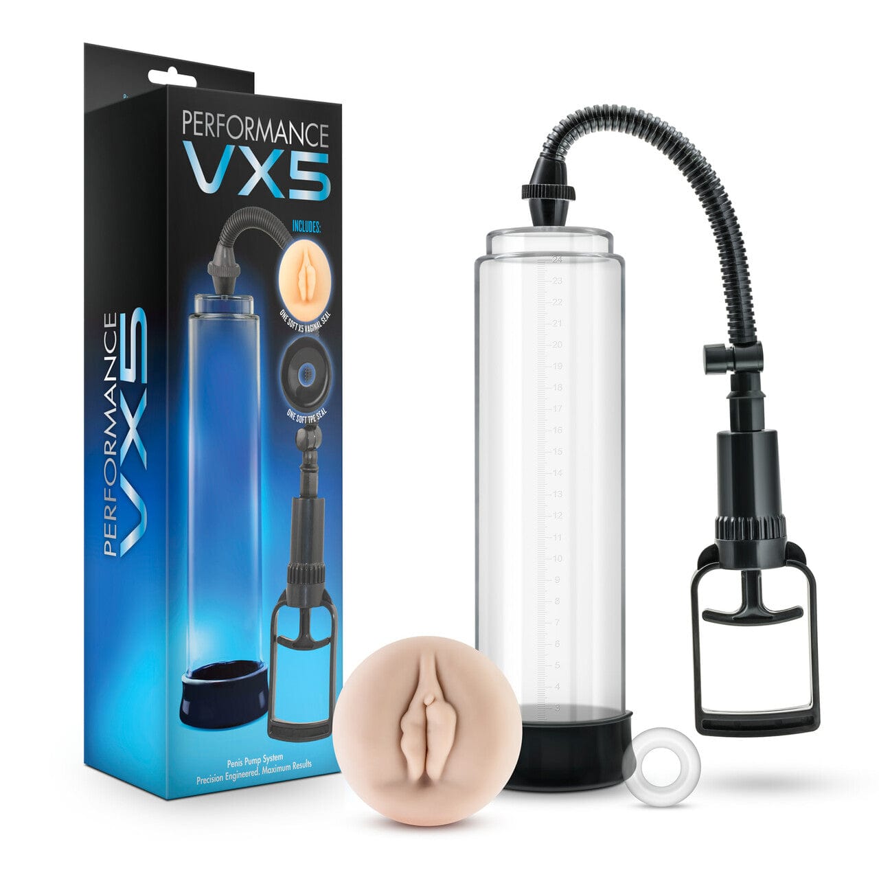 Blush Sex Toys Blush Performance Clear VX5 Male Enhancement Pump System