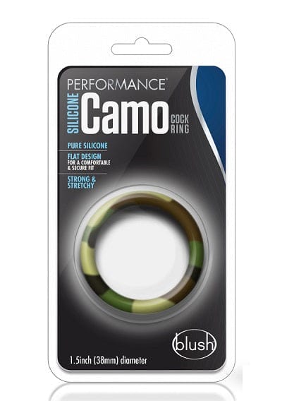 Blush Sex Toys Blush Performance Green Camo Cock Ring
