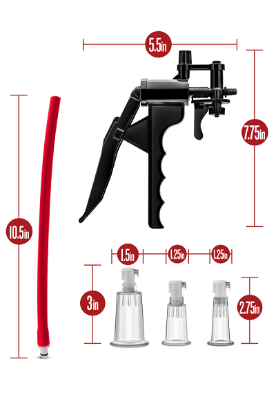 Blush Pussy Pump Blush Temptasia Clitoris/Nipple Pleasure and Enhancement System