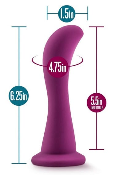 Blush Dildos Blush Temptasia Plum Bellatrix
