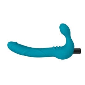 Blush Dildos Blush Temptasia Teal Luna Strapless Silicone Dildo