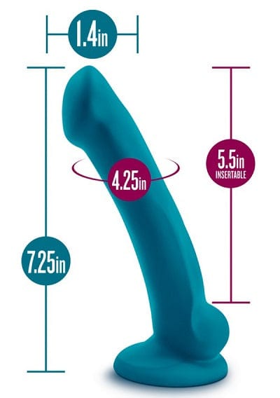 Blush Dildos Blush Temptasia Teal Reina
