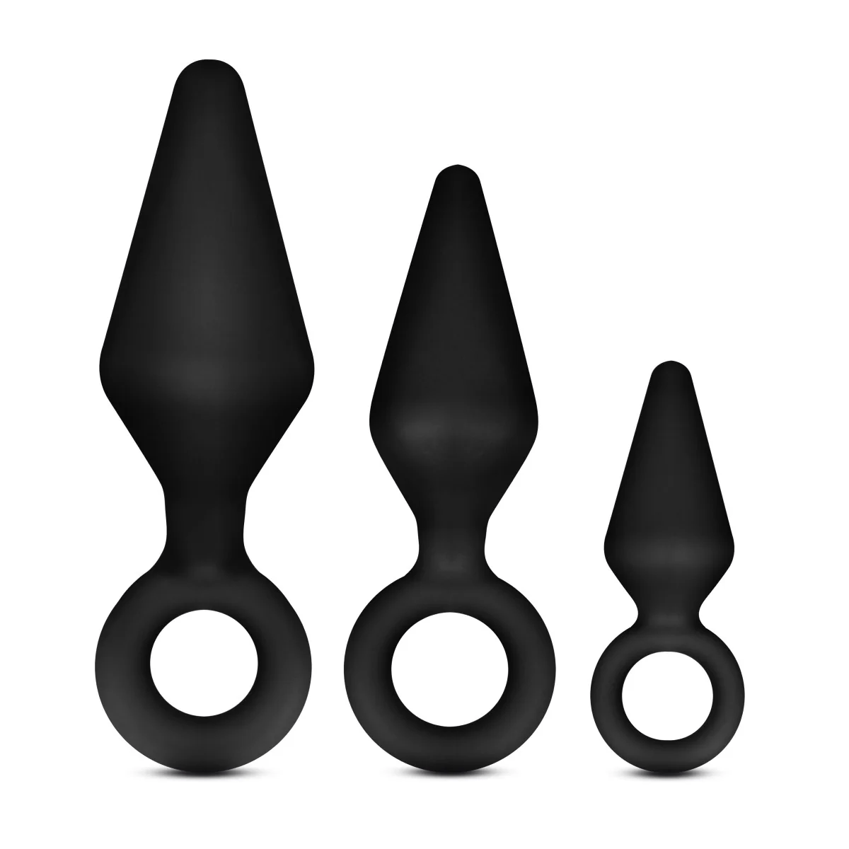 Blush Anal Toys Blush Anal Adventure Silicone Loop Plug Kit