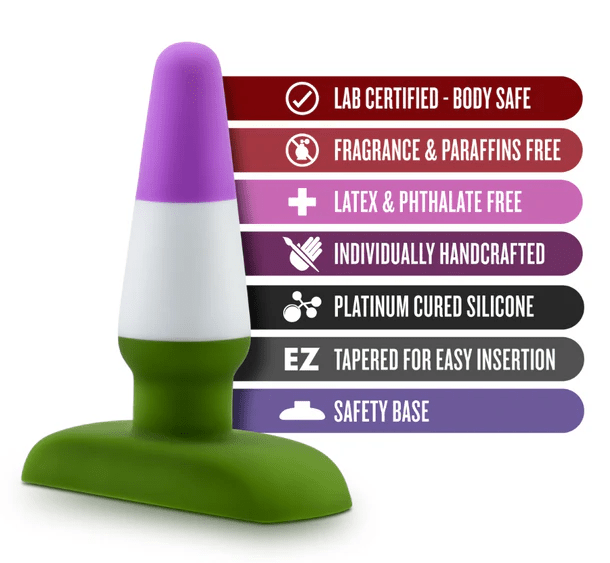 Blush Anal Toys Blush Avant Pride P6 Beyond Butt Plug