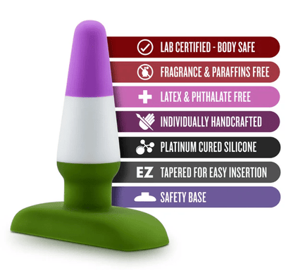 Blush Anal Toys Blush Avant Pride P6 Beyond Butt Plug
