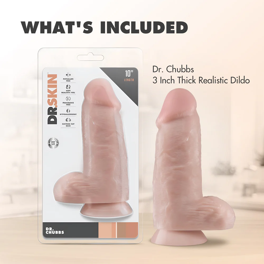 Consolador Blush Dr. Skin Dr. Chubbs