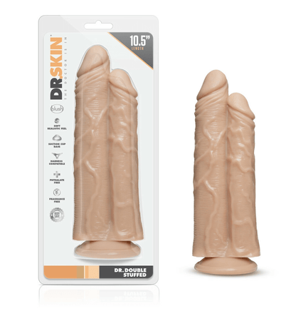 Blush Dildos Blush Dr. Skin Dr. Double Stuffed Dildo