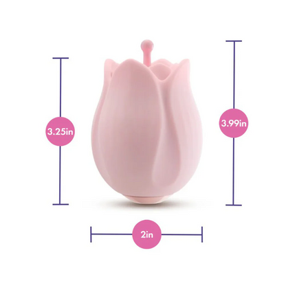 Estimulador de clítoris Blush Play With Me Romantic Rose