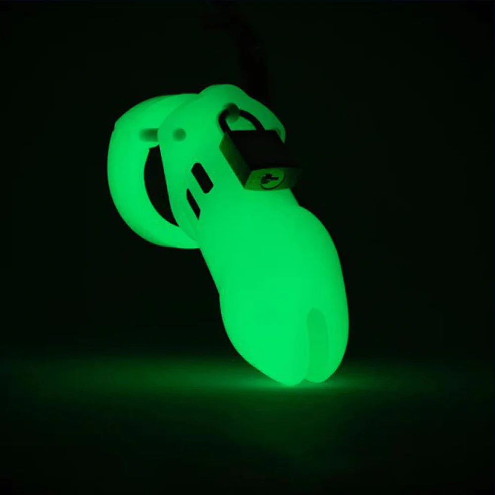 CB-X CB-6000 Cock Cage Kit Glow in the Dark