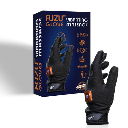 Fuzu Massagers Left Hand Fuzu Rechargeable Vibrating Massage Glove