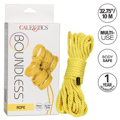 CALEXOTICS Bondage & Fetish Calexotics Boundless Rope Yellow