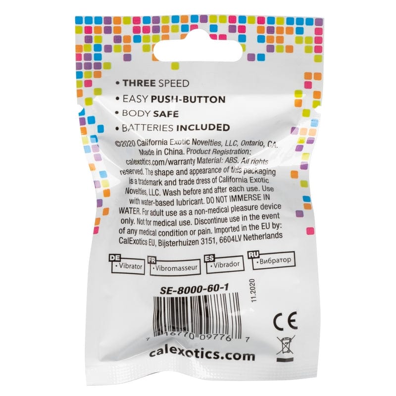 CALEXOTICS Vibrators Calexotics Bullet Vibrator Foil Pack Purple