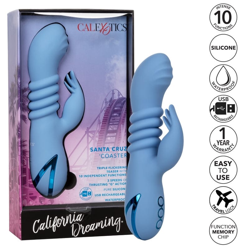CALEXOTICS Vibrators Calexotics California Dreaming Santa Cruz Coaster
