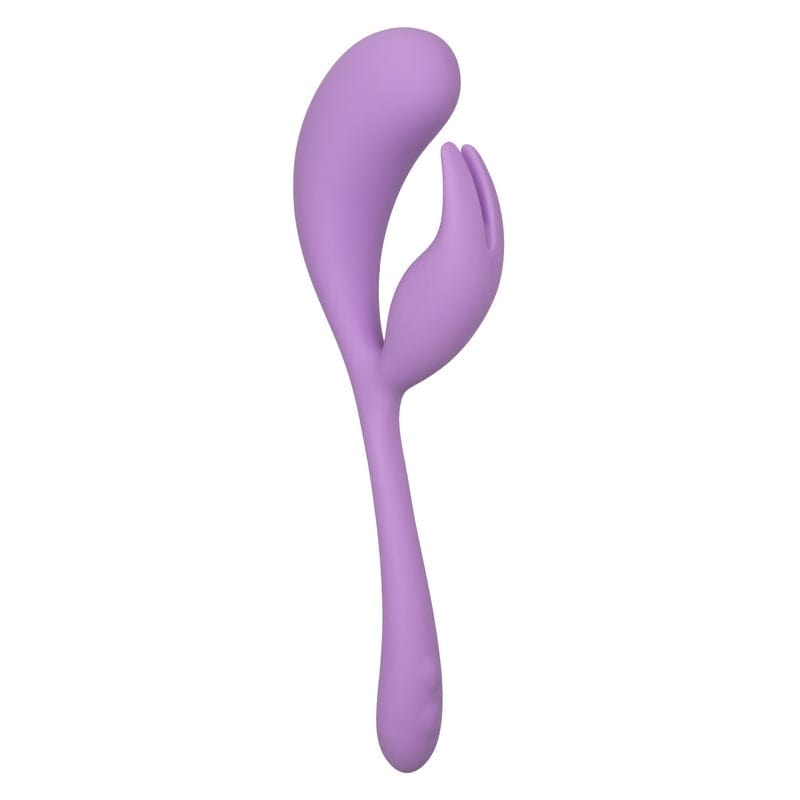 CALEXOTICS Vibrators Calexotics Elle Liquid Silicone Dual Flicker